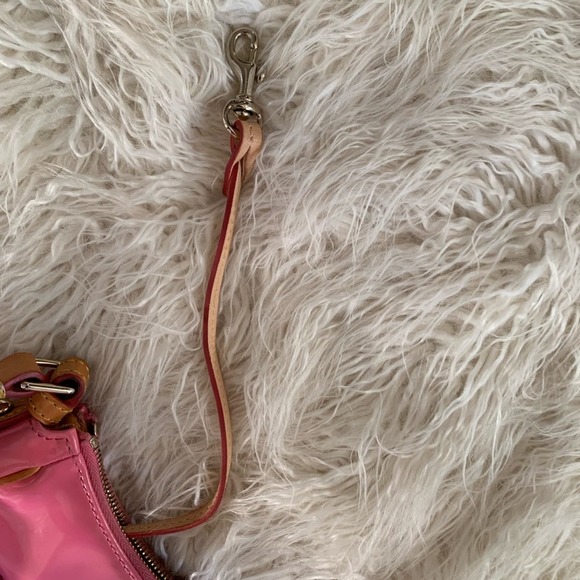 Dooney & Bourke Pink Bag With Leather Details - Picture 8 of 11